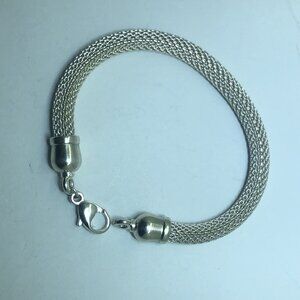 Silver Net Bracelet